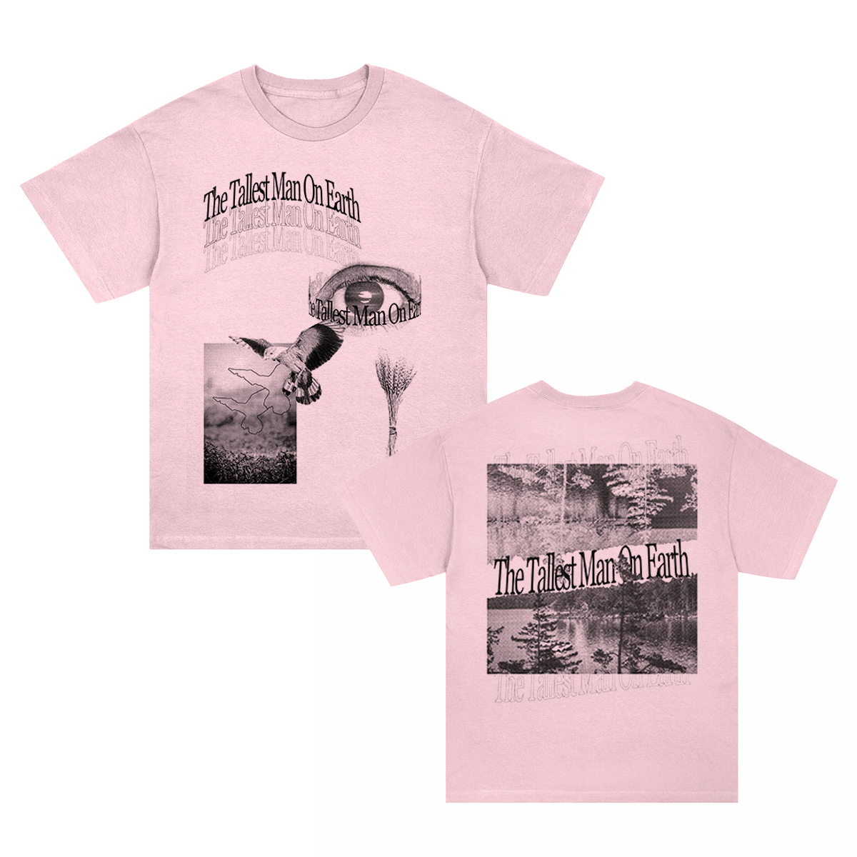 Falcon Eye T-Shirt (Light Pink)